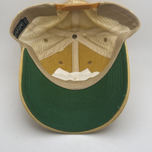 North Dakota State University NDSU Bison Trucker Hat Cap Strap Back Adjustable - Picture 4 of 5
